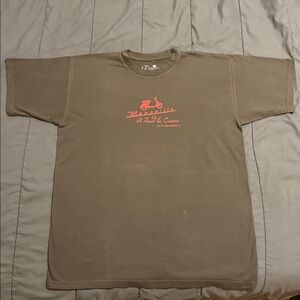 T-Shirt with Red Logo